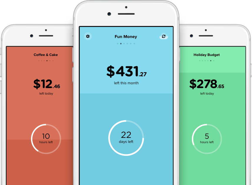 The Pennies iPhone app allows you to track multiple personal budgets
